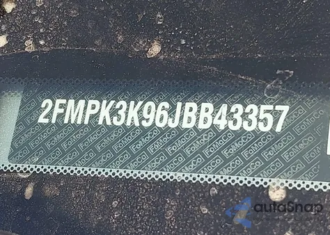 2018 Ford Edge Titanium from USA, damaged, VIN 2FMPK3K96JBB43357